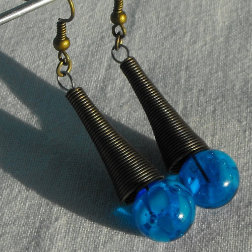 Boucles d'oreille murano bcl.2072