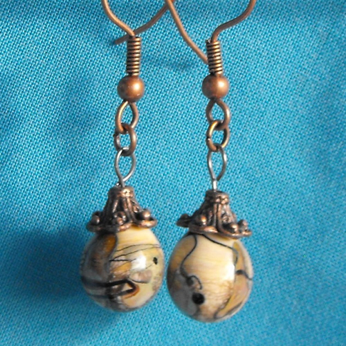 Boucles d'oreille murano bcl.2079