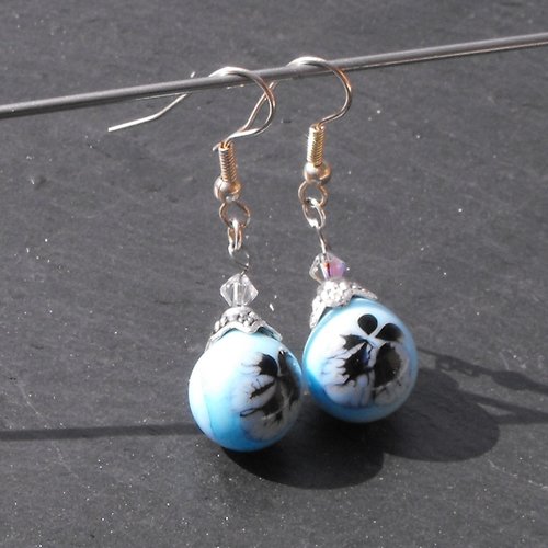 Boucles d'oreille murano bcl.2250