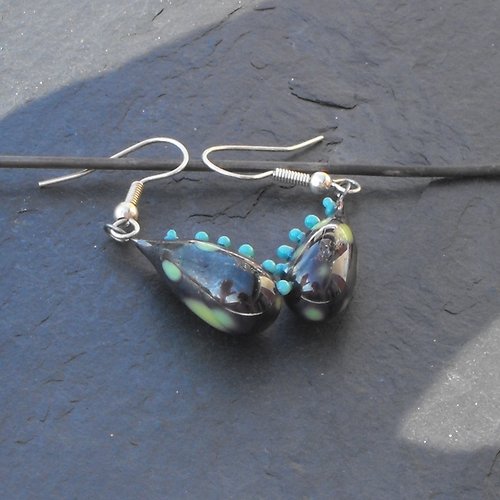Boucles d'oreille murano bcl.2277