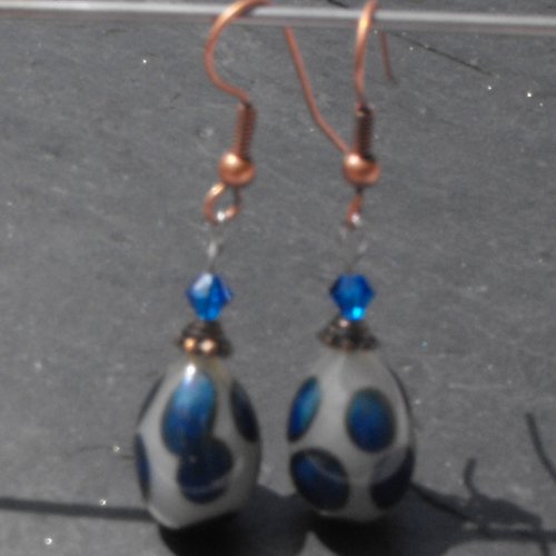 Boucles d'oreille murano bcl.2294