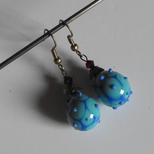 Boucles d'oreille murano bcl.2361
