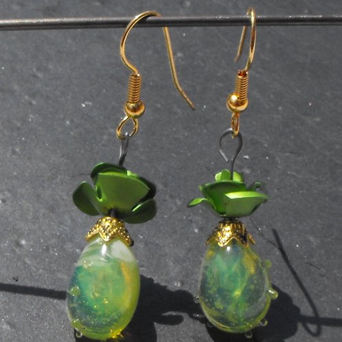 Boucles d'oreille murano bcl.2301