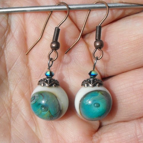 Boucles d'oreille murano bcl.2360