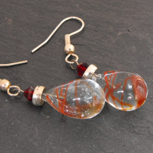 Boucles d'oreille murano bcl.2406