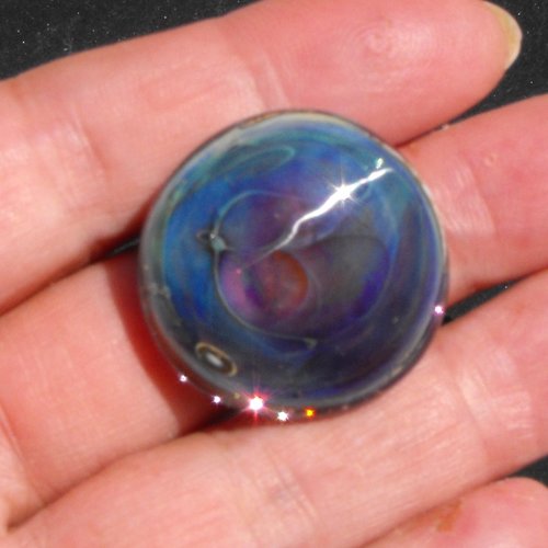Bague cabochon murano bag.0996
