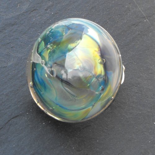 Bague cabochon murano bag.1063