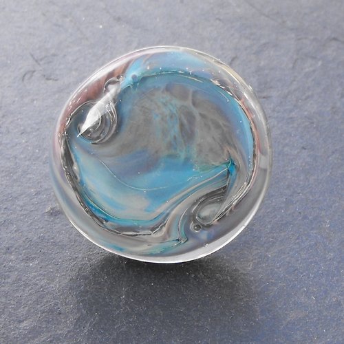 Bague cabochon murano bag.1073