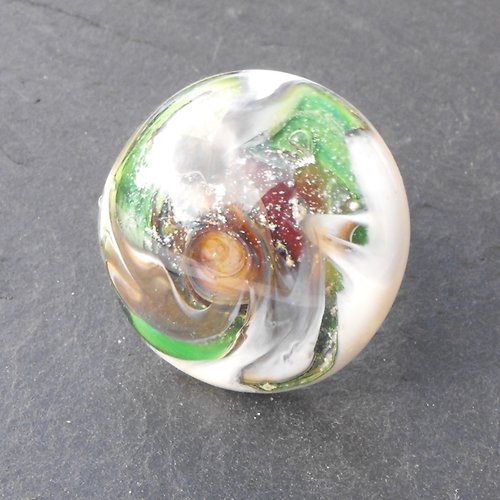 Bague cabochon murano bag.1094
