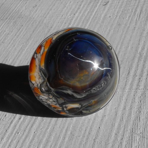 Bague cabochon murano bag.1096