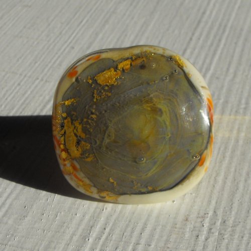 Bague cabochon murano bag.1098