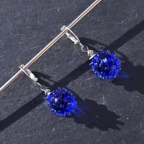 Boucles d'oreille perles murano bcl.2920