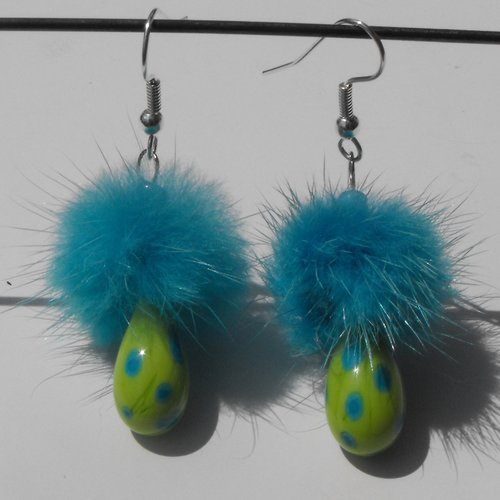 Boucles d'oreille murano bcl.2298