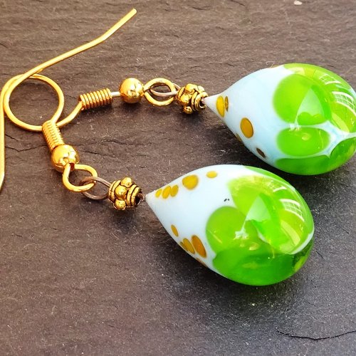 Boucles d'oreille murano bcl.2813