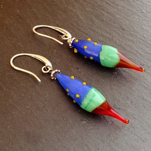 Boucles d'oreille murano bcl.2718
