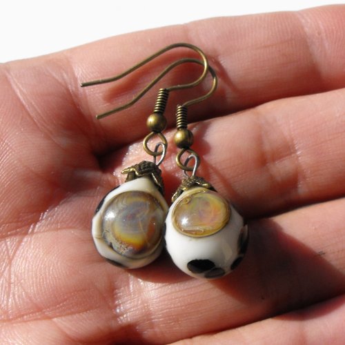 Boucles d'oreille murano bcl.2632