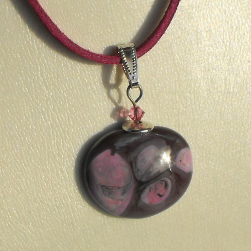 Pendentif verre filé cl.0636