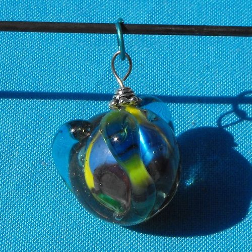Pendentif verre filé cl.0605