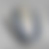 Collier multirang, rocaille, cl.0155