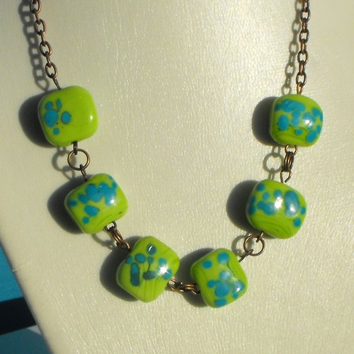 Collier verre filé cl.0661
