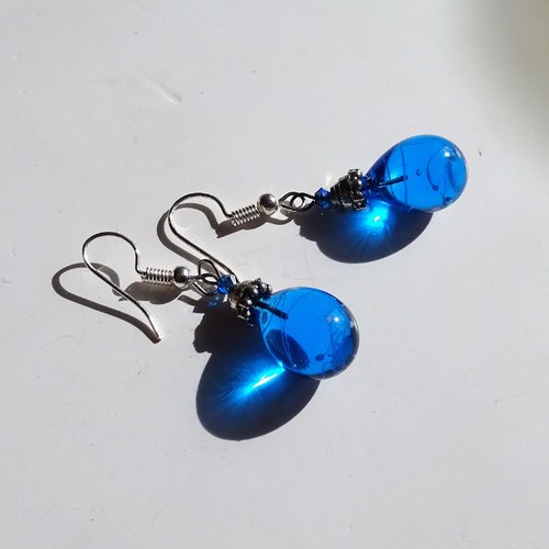 Boucles d'oreille perles murano bcl.2702