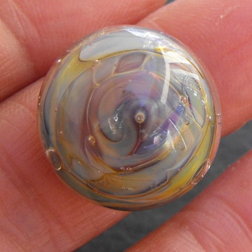 Bague cabochon murano bag.1215