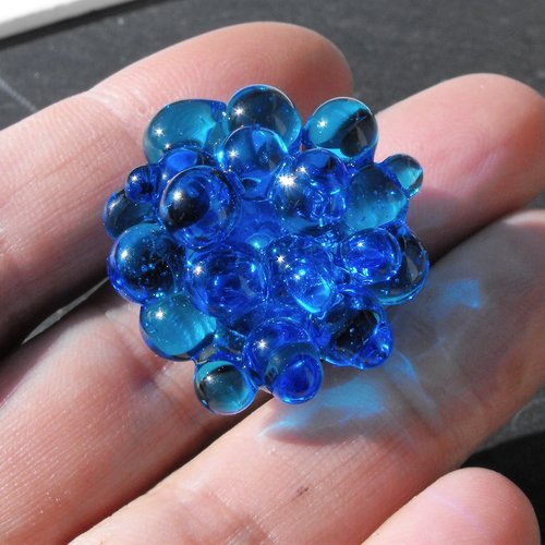Bague cabochon murano bag.1343