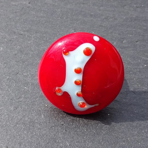 Bague cabochon murano bag.1386