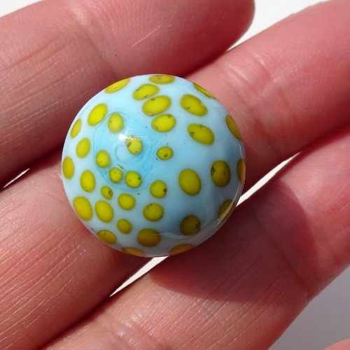 Bague cabochon murano bag.1388