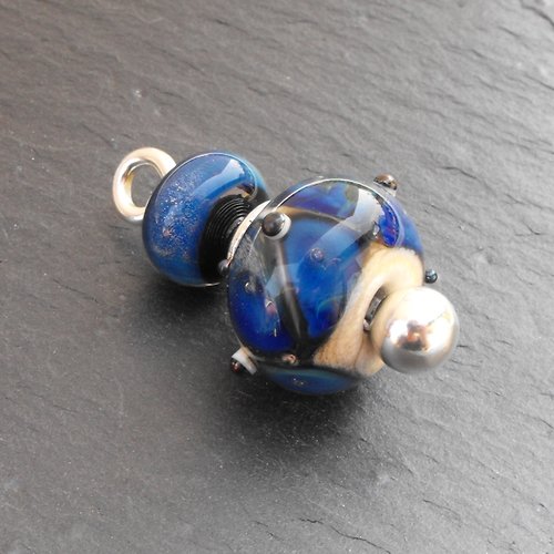 Pendentif verre filé cl.0708