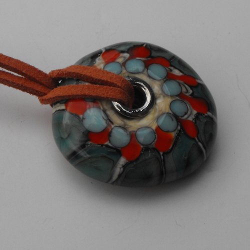 Pendentif verre filé cl.0802