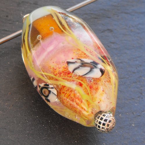 Pendentif verre filé cl.0808