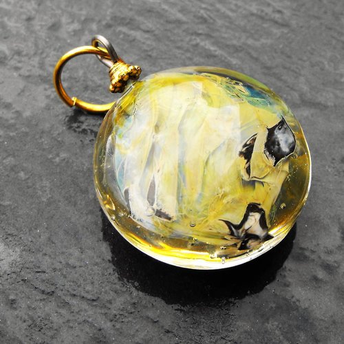 Pendentif verre filé cl.0830
