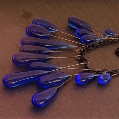Collier verre filé cl.0937