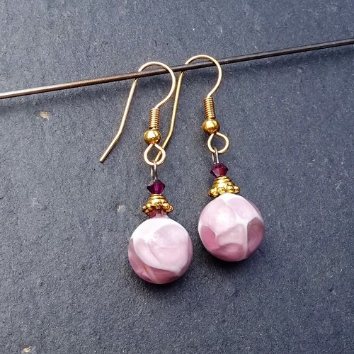 Boucles d'oreille murano bcl.2735