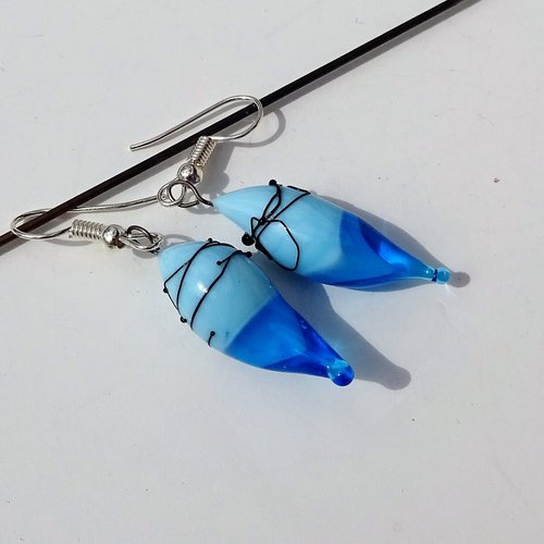 Boucles d'oreille murano bcl.2731