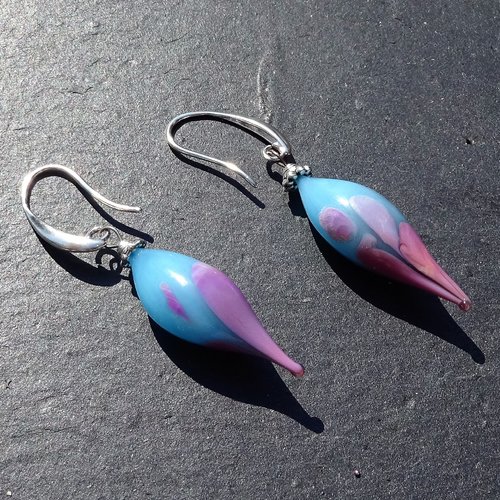 Boucles d'oreille murano bcl.2770