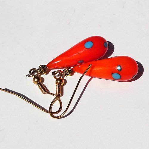 Boucles d'oreille murano bcl.2774