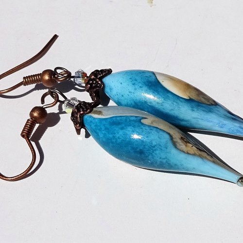 Boucles d'oreille murano bcl.2777