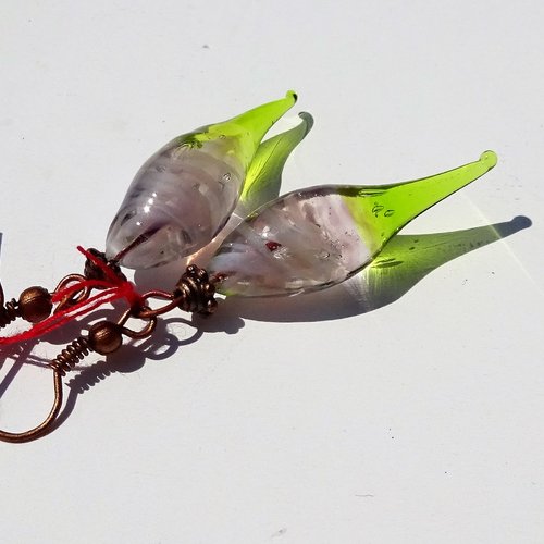 Boucles d'oreille murano bcl.2788