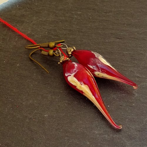 Boucles d'oreille murano bcl.2789