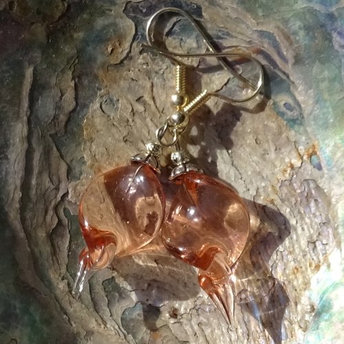 Boucles d'oreille perles murano bcl.3287