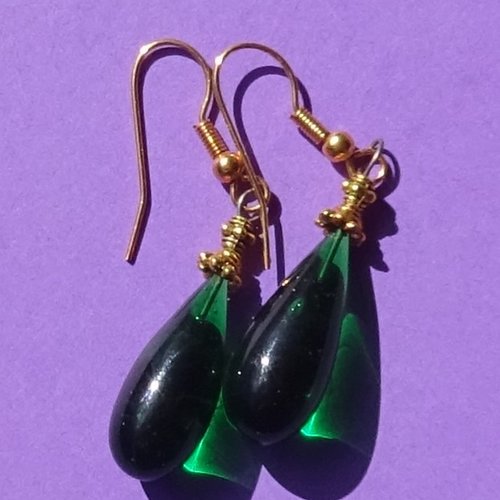 Boucles d'oreille perles murano bcl.3300