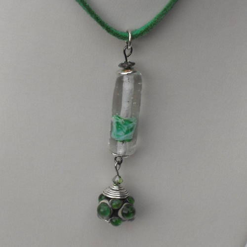 Pendentif verre filé cl.0715