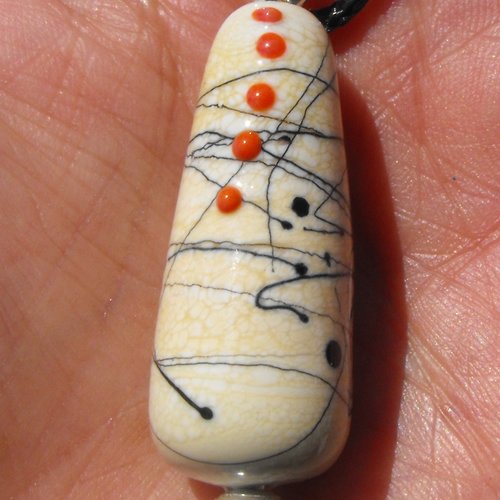 Pendentif verre filé cl.0736