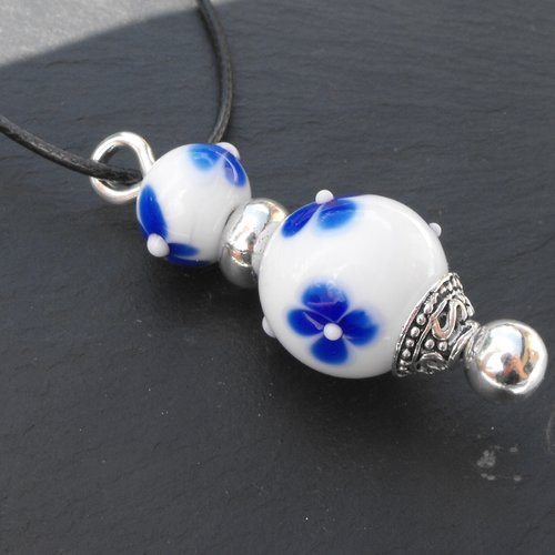 Pendentif verre filé cl.0741