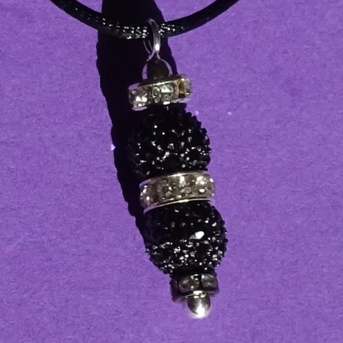 Pendentif strass, cl.1010