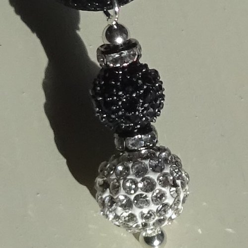 Pendentif strass, cl.1014