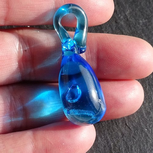 Pendentif verre filé cl.0900