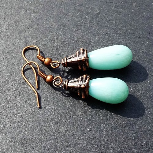 Boucles d'oreille murano bcl.2709